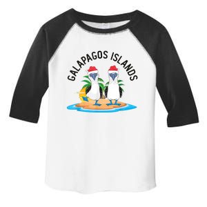 Galapagos Islands Blue Footed Booby Bird Christmas Toddler Fine Jersey T-Shirt