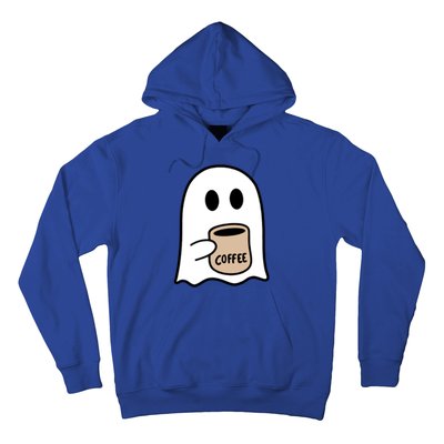 Ghost Ing Coffee Funny Halloween Costume Coffee Lover Cool Gift Hoodie