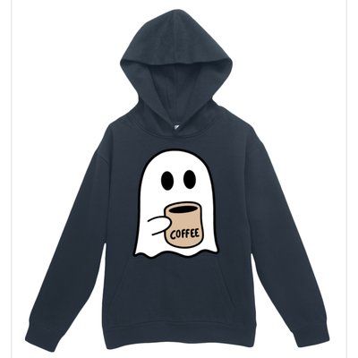 Ghost Ing Coffee Funny Halloween Costume Coffee Lover Cool Gift Urban Pullover Hoodie