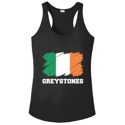Greystones Ireland City éIre Irish Flag Gift Ladies PosiCharge Competitor Racerback Tank