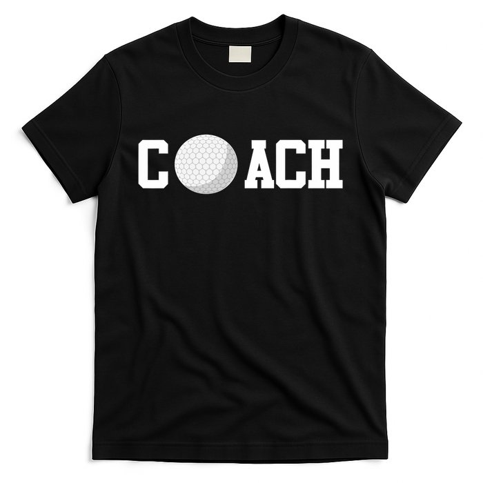 Golf Instructor Coach Golfer Golf Ball Gift Golf Course T-Shirt