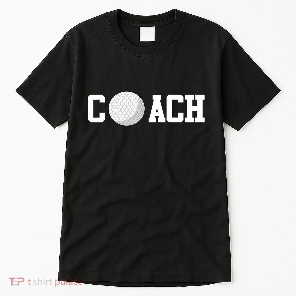 Golf Instructor Coach Golfer Golf Ball Gift Golf Course Tall T-Shirt