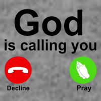 God Is Calling Decline or Pray Toddler Sweatshirt