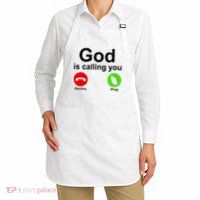 God Is Calling Decline or Pray Apron