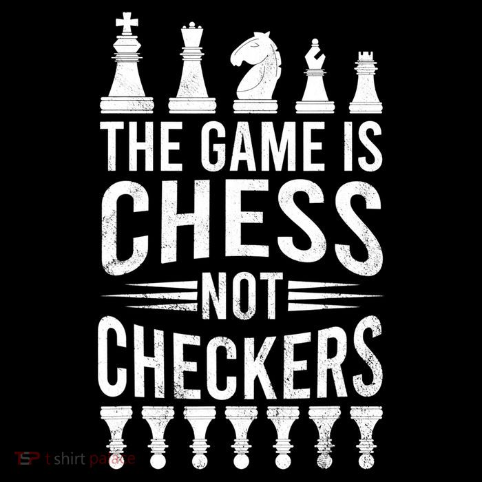 Game Is Chess Not Checkers Funny Gift Grandmaster Chess Player Gift Visor
