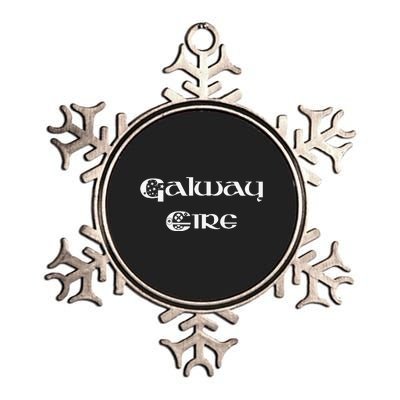 Galway Ireland County Galway Ireland Eire Tee Metallic Star Ornament