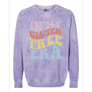 Gluten Intolerance Celiac Awareness In My Gluten Free Era Colorblast Crewneck Sweatshirt