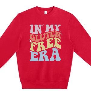 Gluten Intolerance Celiac Awareness In My Gluten Free Era Premium Crewneck Sweatshirt