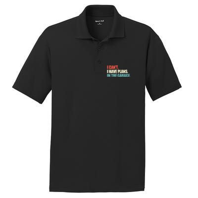 Garage I Cant I Have Plans In The Garage Car Gift PosiCharge RacerMesh Polo