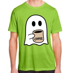 Ghost Ing Coffee Funny Halloween Costume Coffee Lover Great Gift Adult ChromaSoft Performance T-Shirt