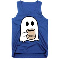 Ghost Ing Coffee Funny Halloween Costume Coffee Lover Great Gift Tank Top