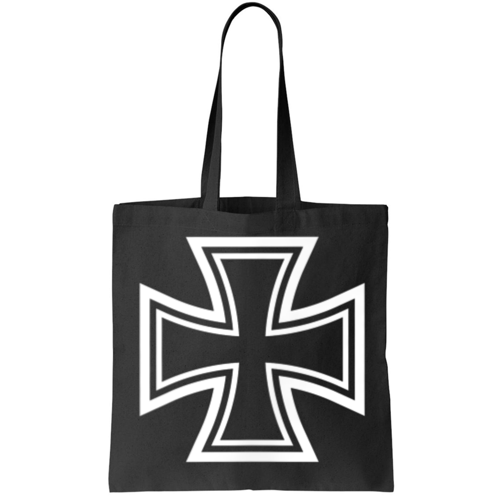 German Iron Cross Front & Back Print Bag