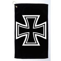 German Iron Cross Front & Back Print Golf Towel