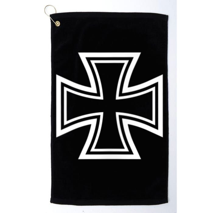 German Iron Cross Front & Back Print Golf Towel
