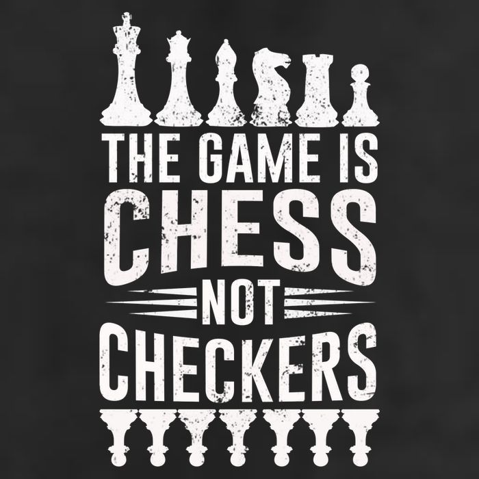 Game Is Chess Not Checkers Funny Gift Grandmaster Chess Player Gift Microfiber Hand Towel