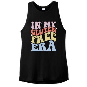 Gluten Intolerance Celiac Awareness In My Gluten Free Era Ladies PosiCharge Tri-Blend Wicking Tank