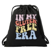 Gluten Intolerance Celiac Awareness In My Gluten Free Era Drawstring Bag