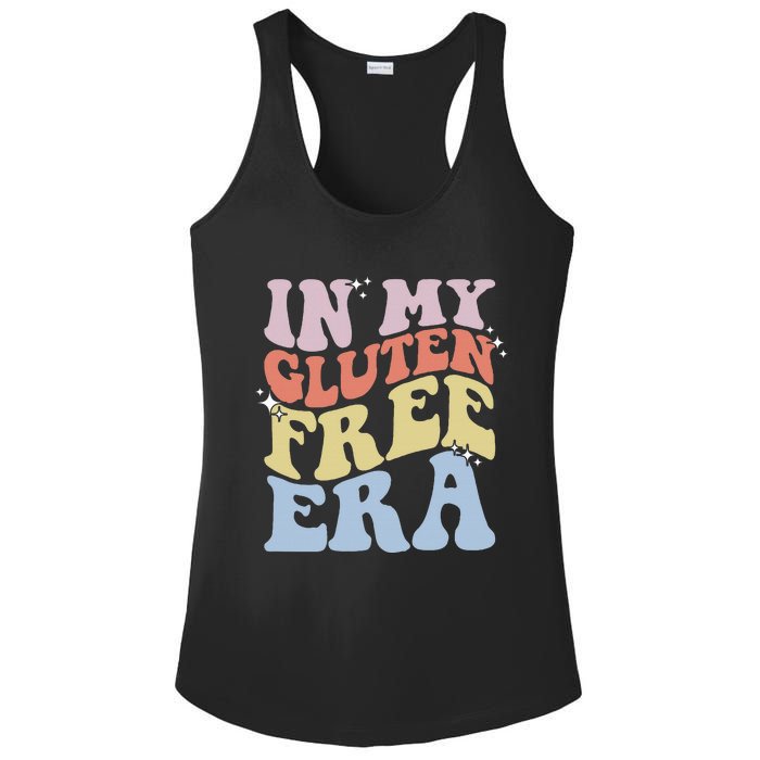 Gluten Intolerance Celiac Awareness In My Gluten Free Era Ladies PosiCharge Competitor Racerback Tank