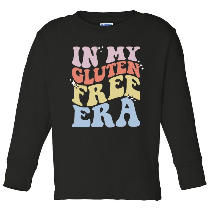 Gluten Intolerance Celiac Awareness In My Gluten Free Era Toddler Long Sleeve Shirt