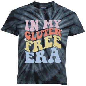 Gluten Intolerance Celiac Awareness In My Gluten Free Era Kids Tie-Dye T-Shirt