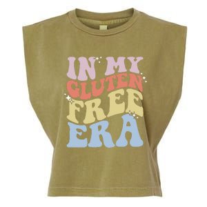 Gluten Intolerance Celiac Awareness In My Gluten Free Era Garment-Dyed Women's Muscle Tee