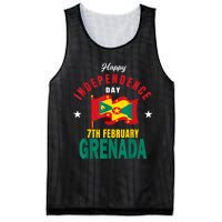 Grenada Independence Day Grenadian Grenada Flag Heart Mesh Reversible Basketball Jersey Tank