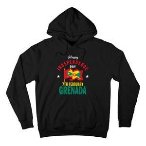 Grenada Independence Day Grenadian Grenada Flag Heart Tall Hoodie