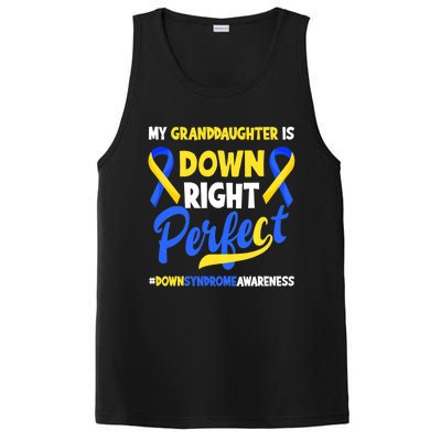 Granddaughter Is Down Right Perfect Down Syndrome Awareness PosiCharge Competitor Tank