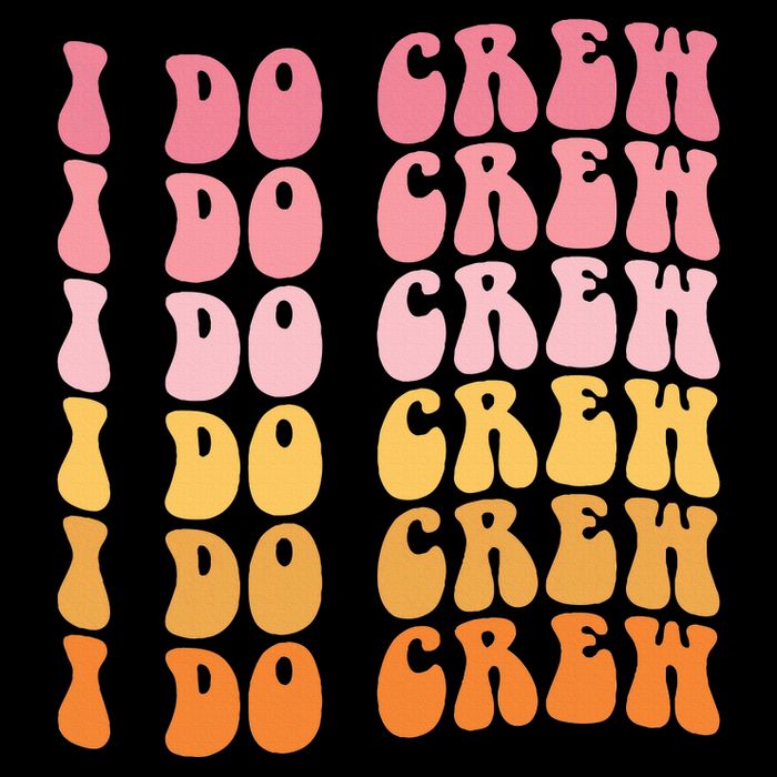 Groovy I Do Crew Bride Squad Wedding Bachelorette Party City Backpack