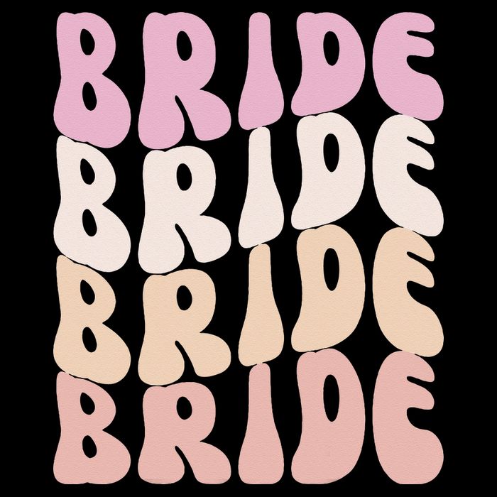 Groovy I Do Crew Retro Bachelorette Party Bride Bridesmaids Cooling Performance Crew T-Shirt