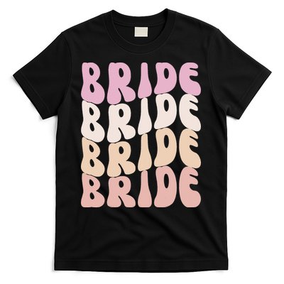 Groovy I Do Crew Retro Bachelorette Party Bride Bridesmaids T-Shirt
