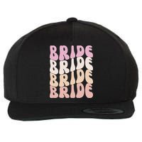 Groovy I Do Crew Retro Bachelorette Party Bride Bridesmaids Wool Snapback Cap