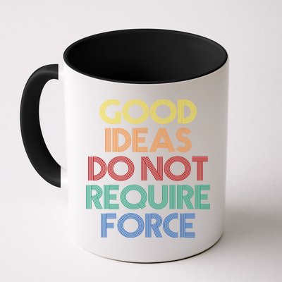 Good Ideas Do Not Require Force Libertarian Mug