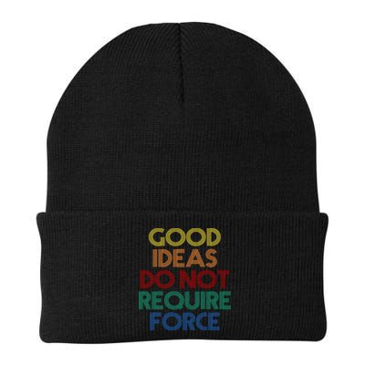 Good Ideas Do Not Require Force Libertarian Beanie