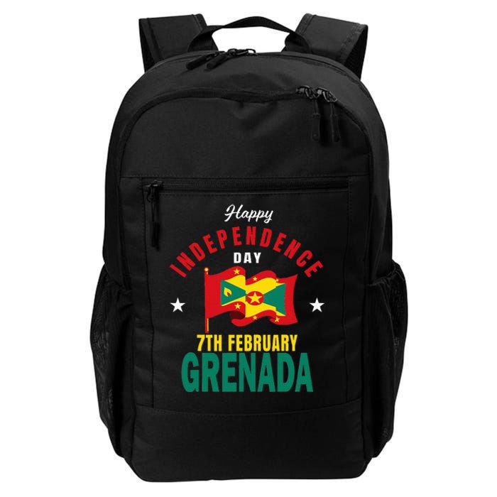 Grenada Independence Day Grenadian Grenada Flag Heart Daily Commute Backpack