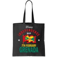 Grenada Independence Day Grenadian Grenada Flag Heart Tote Bag