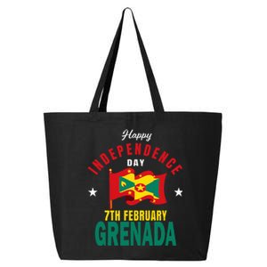 Grenada Independence Day Grenadian Grenada Flag Heart 25L Jumbo Tote