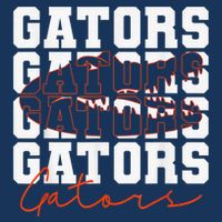 Gators Inspirational Design Female Male Doggie Tank