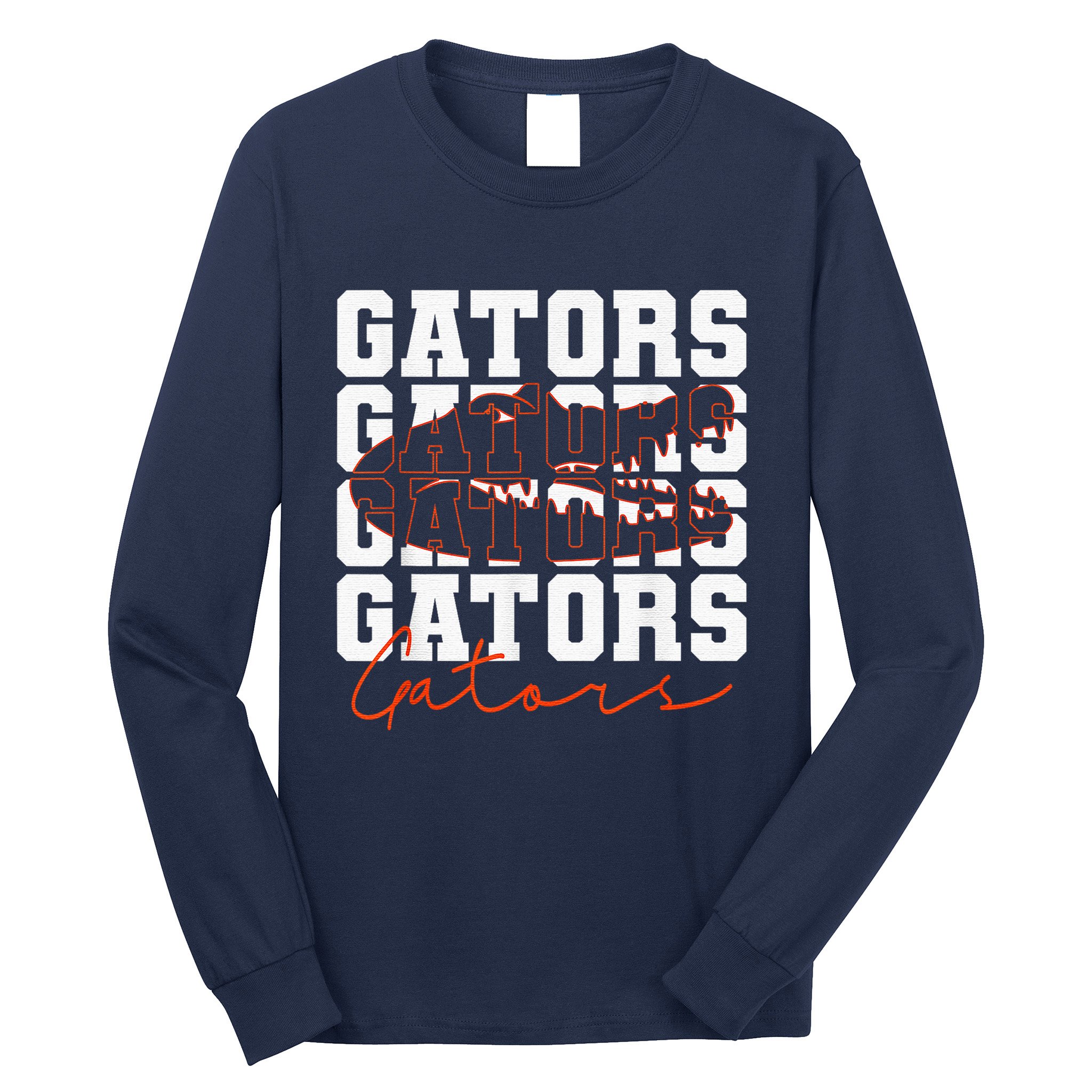 Gators Inspirational Design Female Male Long Sleeve Shirt
