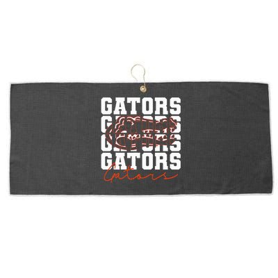 Gators Inspirational Design Gift Large Microfiber Waffle Golf Towel