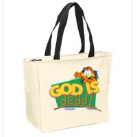 God Is Dead Zip Tote Bag