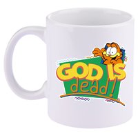 God Is Dead 11oz C Handle Ceramic Mug