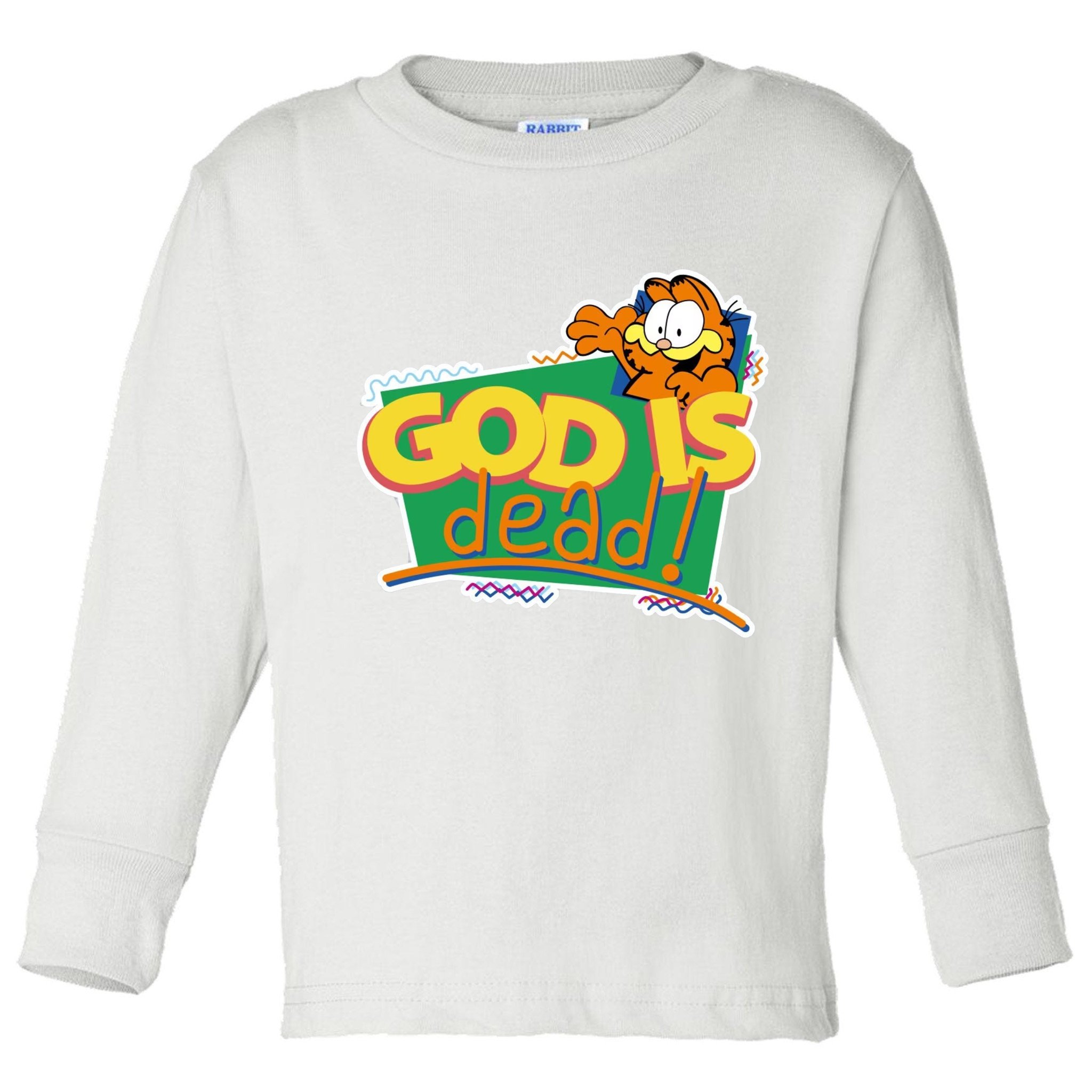 God Is Dead Toddler Long Sleeve Shirt