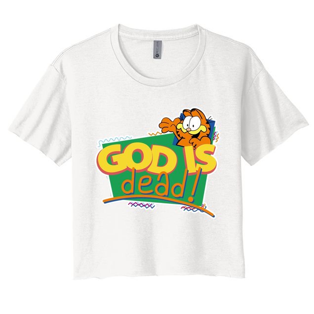God Is Dead Crop Top