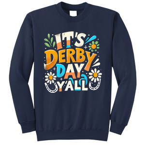 Groovy ItS Derby 150 Yall 150th Horse Racing Derby Day Sweatshirt