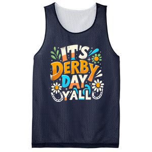 Groovy ItS Derby 150 Yall 150th Horse Racing Derby Day Mesh Reversible Basketball Jersey Tank