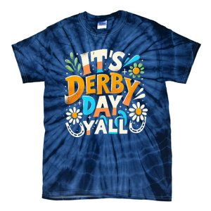 Groovy ItS Derby 150 Yall 150th Horse Racing Derby Day Tie-Dye T-Shirt