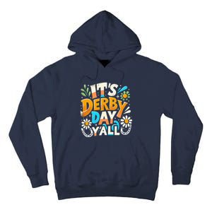 Groovy ItS Derby 150 Yall 150th Horse Racing Derby Day Tall Hoodie