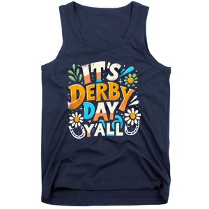 Groovy ItS Derby 150 Yall 150th Horse Racing Derby Day Tank Top