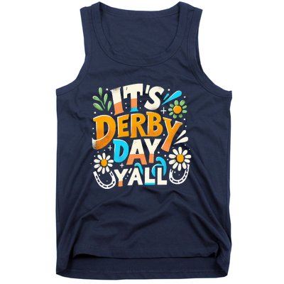 Groovy ItS Derby 150 Yall 150th Horse Racing Derby Day Tank Top